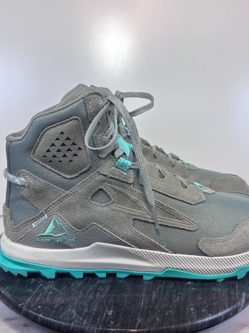 Altra Lone Peak Hiker 2 Mid Boots Shoes Trail Running Hiking Gray Women’s Sz 10
